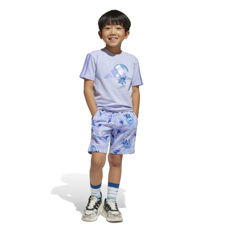 Adidas x Disney Lilo and Stitch Çocuk Şort Tshirt Takım - Adidas
