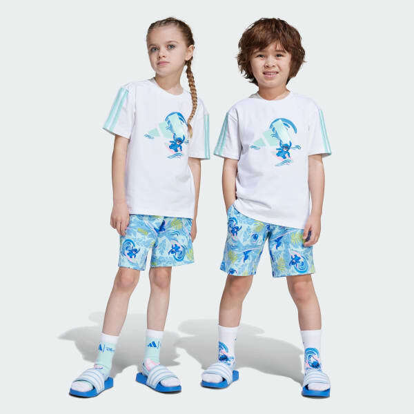Adidas Lk Dy Ls T Set Çocuk Şort Tshirt Takım - 1
