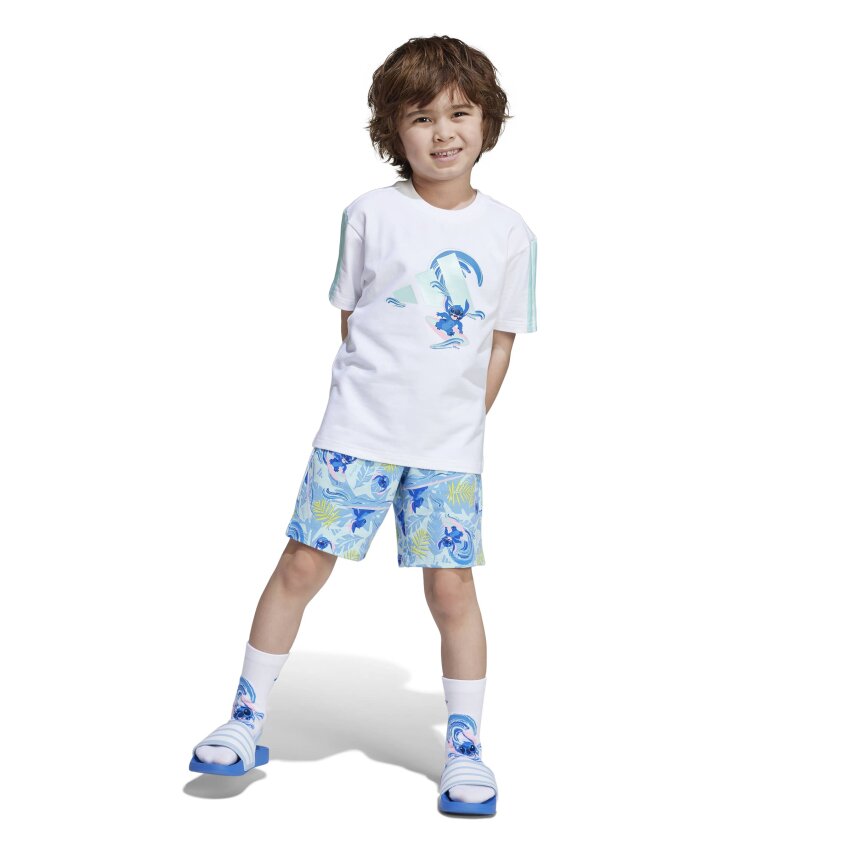 Adidas Disney Lilo&Stich Çocuk Şort Tshirt Takım - 3
