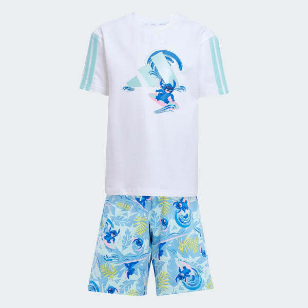 Adidas Disney Lilo&Stich Çocuk Şort Tshirt Takım - 4