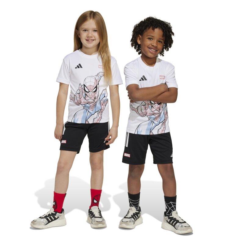 Adidas Marvel Spider-Man Çocuk Şort Tshirt Takım - 1