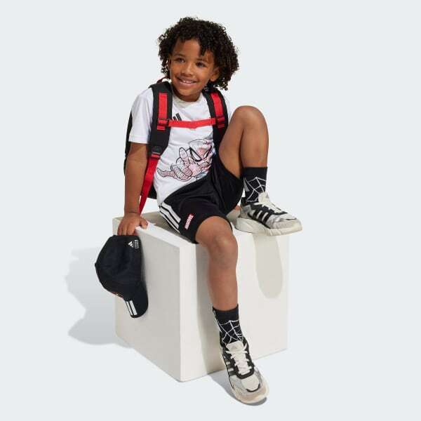 Adidas Marvel Spider-Man Çocuk Şort Tshirt Takım - 3