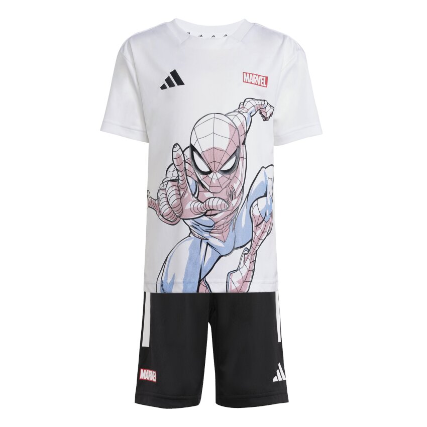 Adidas Marvel Spider-Man Çocuk Şort Tshirt Takım - 8