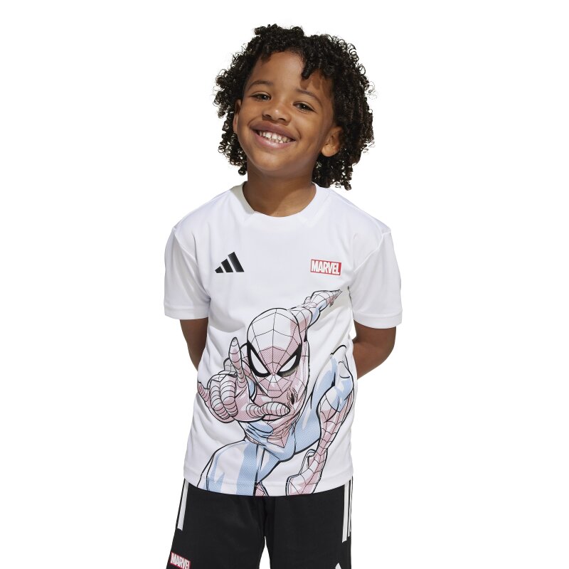 Adidas Marvel Spider-Man Çocuk Şort Tshirt Takım - 6