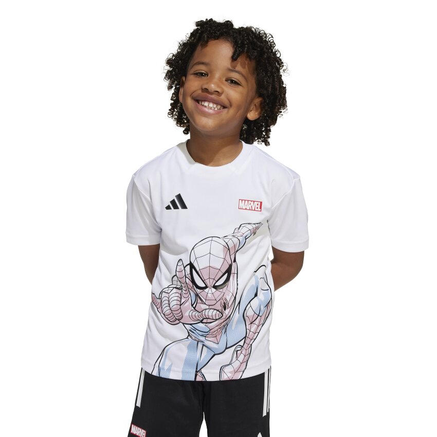 Adidas Marvel Spider-Man Çocuk Şort Tshirt Takım - 6