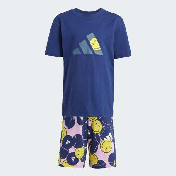 Adidas Lk Smi Sset Çocuk Şort Tshirt Takım - 4