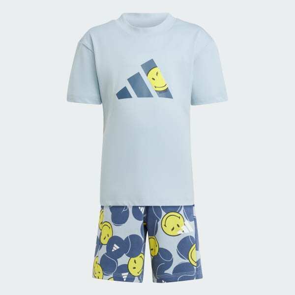 Adidas Lk Smi Sset Çocuk Şort Tshirt Takım - 4
