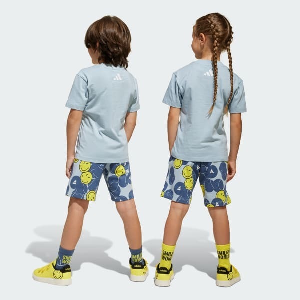 Adidas Lk Smi Sset Çocuk Şort Tshirt Takım - 3