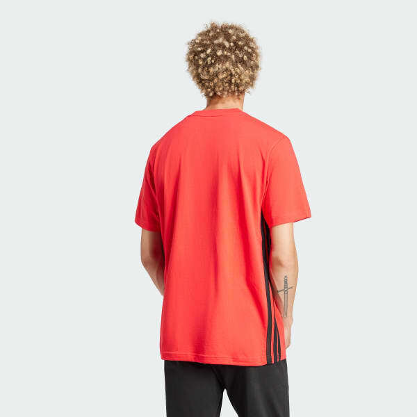 Adidas Essentials 3-Stripes Single Jersey Erkek Tshirt - 2