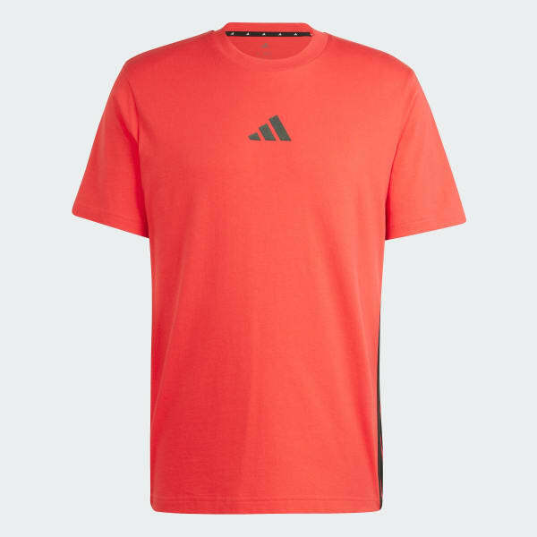 Adidas Essentials 3-Stripes Single Jersey Erkek Tshirt - 3