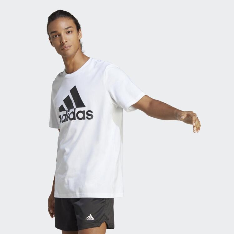 Adidas M BL SJ T BEYAZ Erkek Tshirt - 1