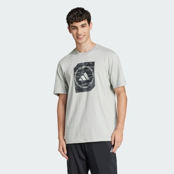 Adidas M C Camo Box T Erkek Tshirt - 1