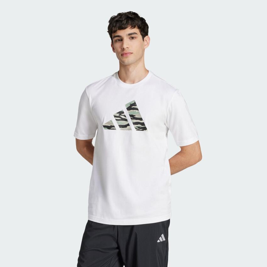 Adidas M C Camo Logo T Erkek Tshirt - 1