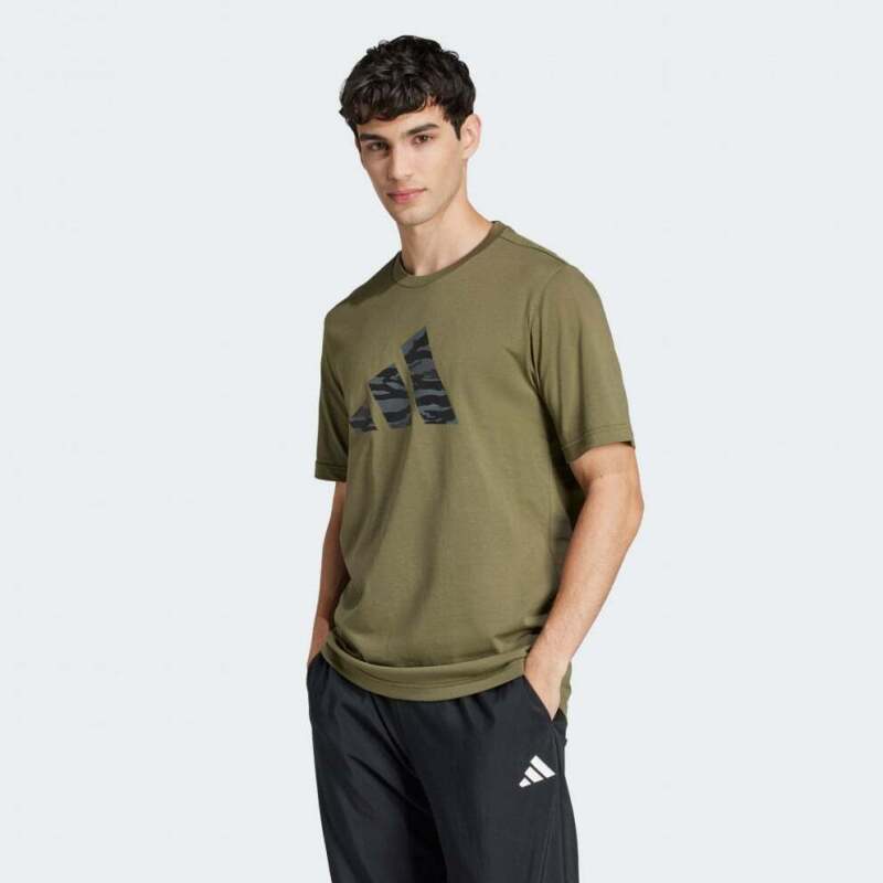 Adidas M C Camo Logo T Erkek Tshirt - 1