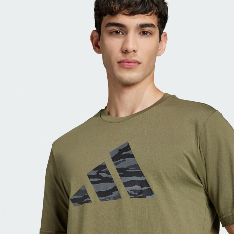 Adidas M C Camo Logo T Erkek Tshirt - 5