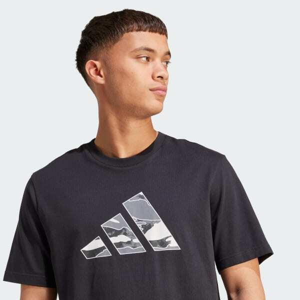 Adidas M Camo Logo T Erkek Tshirt - 5
