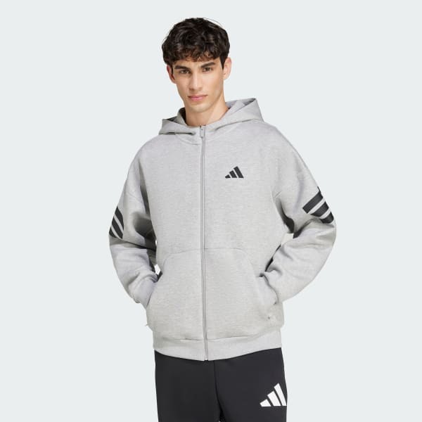 Adidas M FI 3S Fz Erkek Sweatshirt - 1