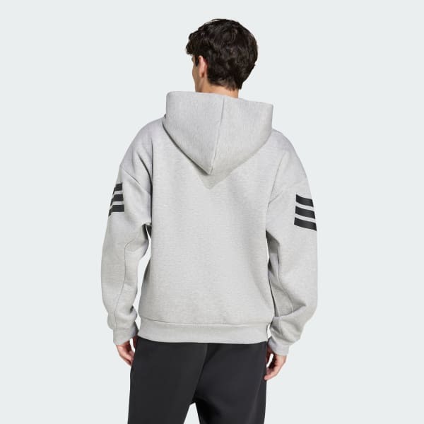 Adidas M FI 3S Fz Erkek Sweatshirt - 2