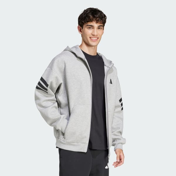 Adidas M FI 3S Fz Erkek Sweatshirt - 3
