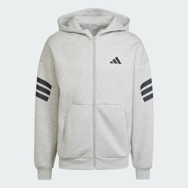 Adidas M FI 3S Fz Erkek Sweatshirt - 4
