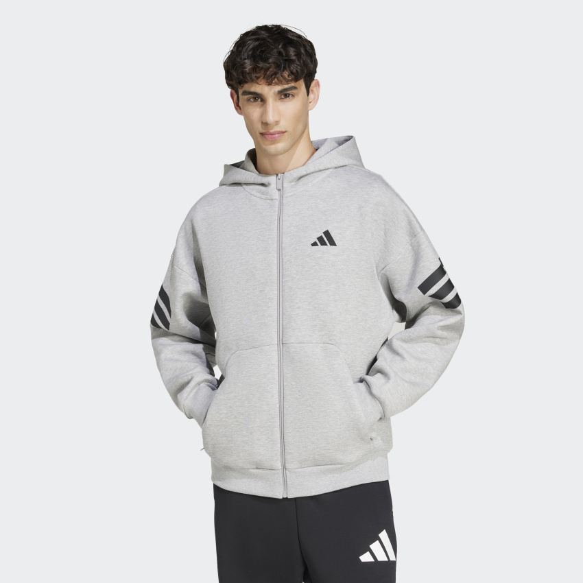 Adidas M FI 3S Fz Erkek Sweatshirt - 1