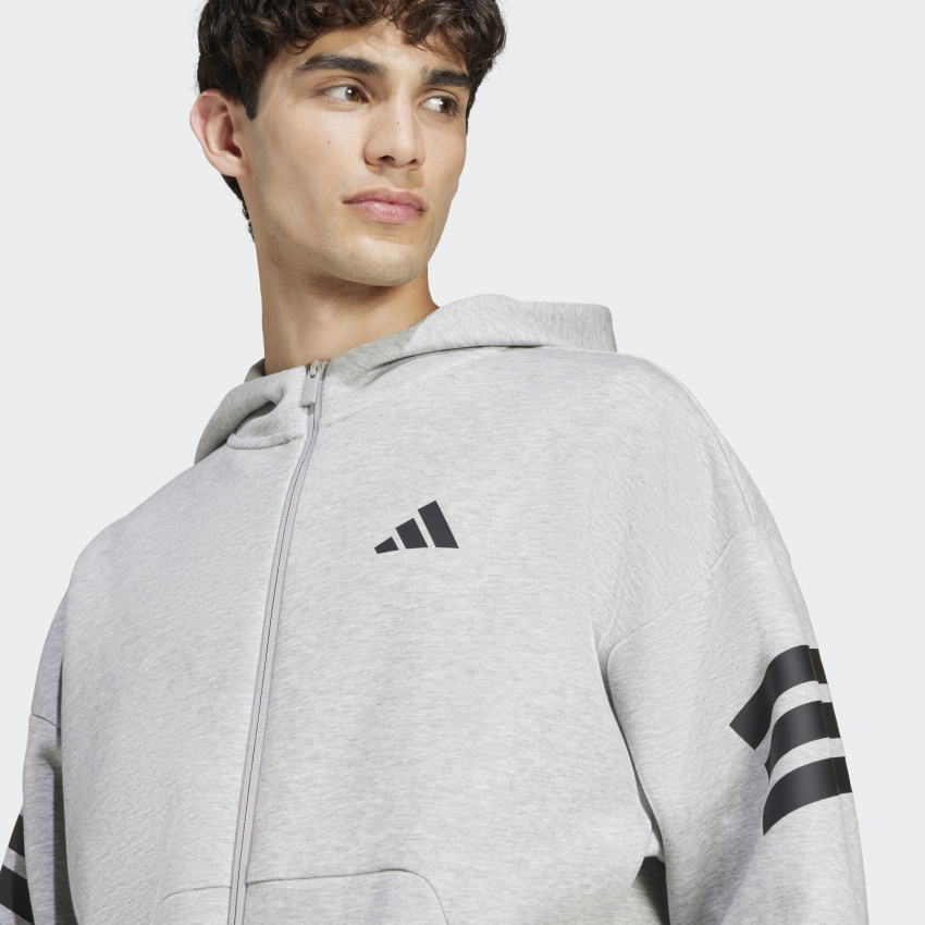 Adidas M FI 3S Fz Erkek Sweatshirt - 4
