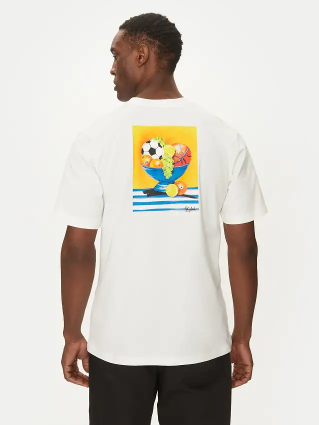 Adidas Lounge Still Life Bowl Graphic Erkek Tshirt - 3