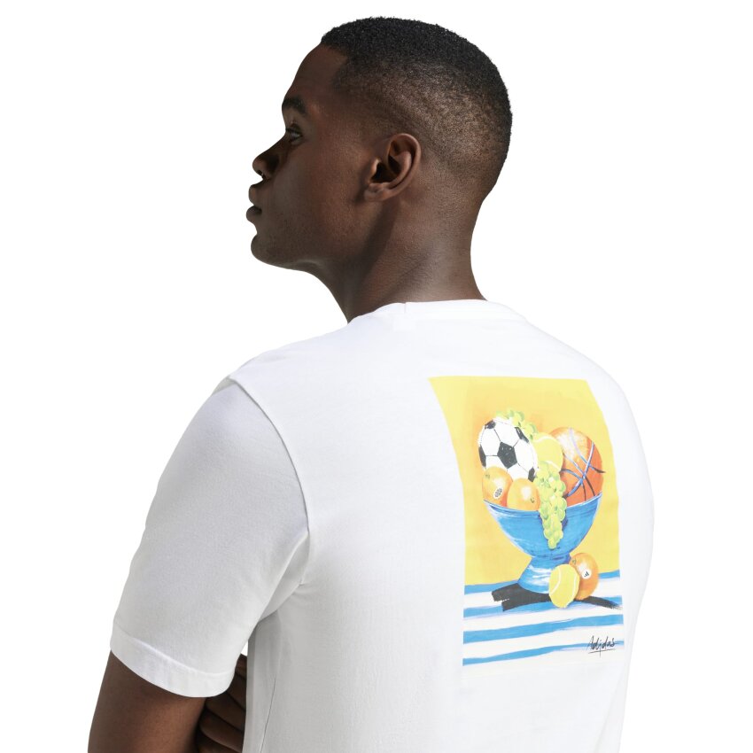 Adidas Lounge Still Life Bowl Graphic Erkek Tshirt - 4