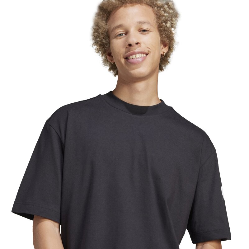 Adidas Essentials Loose Fit 3 Bar Logo Erkek Tshirt - 4