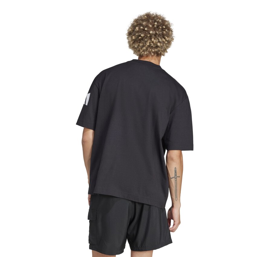 Adidas Essentials Loose Fit 3 Bar Logo Erkek Tshirt - 2