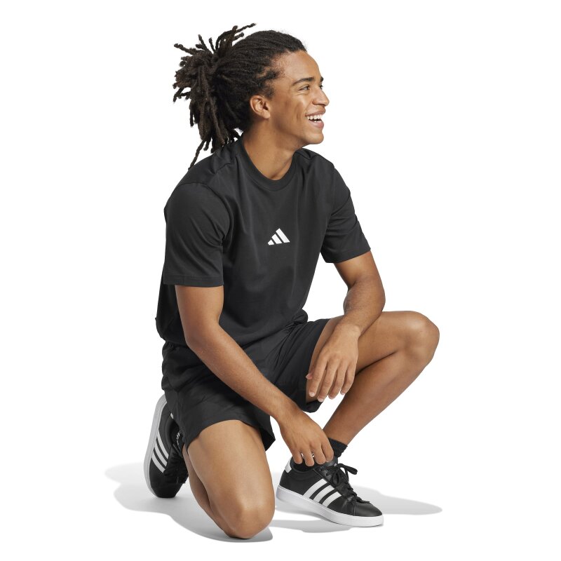 Adidas Essentials Small Logo Single Jersey Erkek Tshirt - 3