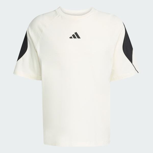 Adidas M Stadium Tee Beyaz Erkek Tshirt - 4
