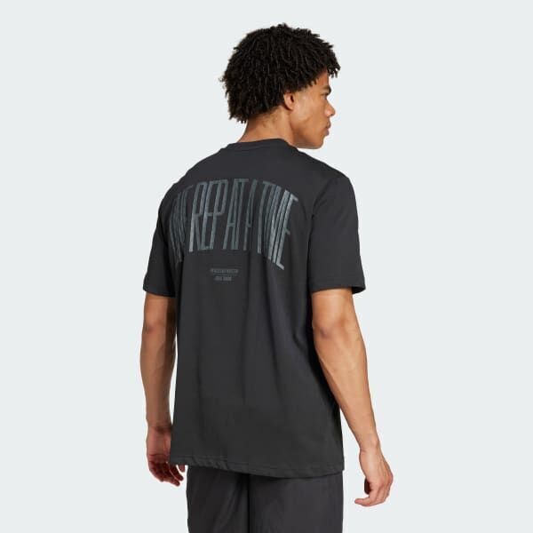 Adidas M STR G T SİYAH Erkek Tshirt - 2