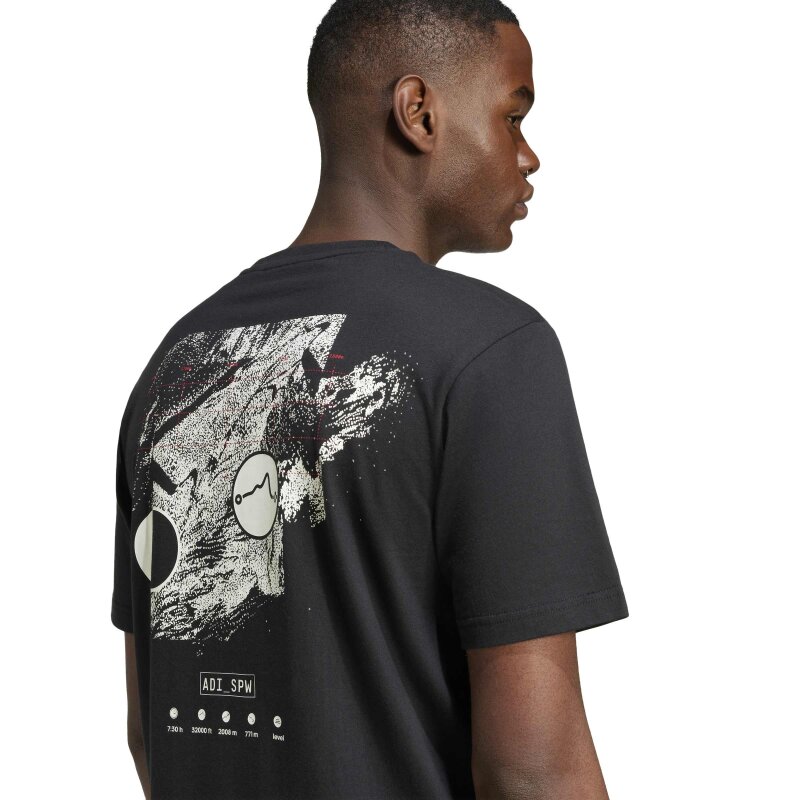 Adidas City Escape Logo Graphic Erkek Tshirt - 5