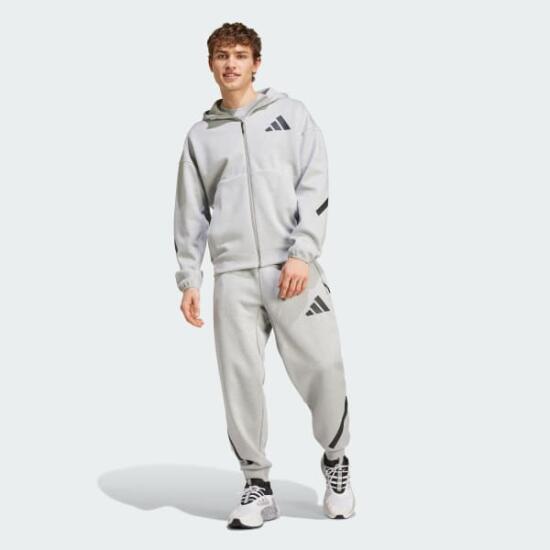 Adidas M Z.N.E. FZ Gri Erkek Eşofman Üstü - 6
