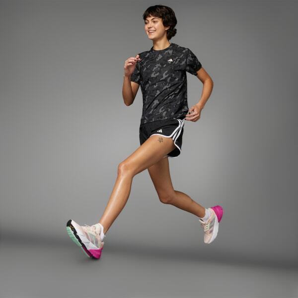 Adidas Marathon 20 Siyah Kadın Şort - 3