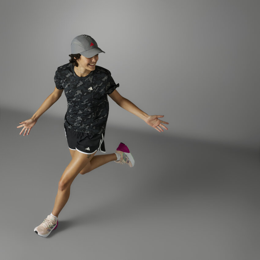 Adidas Marathon 20 Siyah Kadın Şort - 8