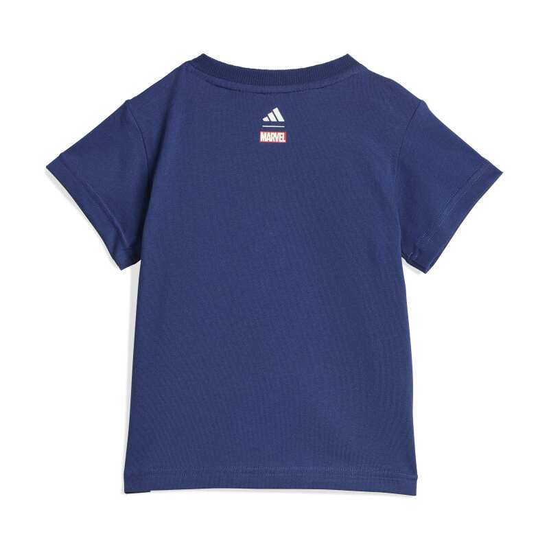 Adidas Marvel Set Lacivert Çocuk Şort Tshirt Takım - 4