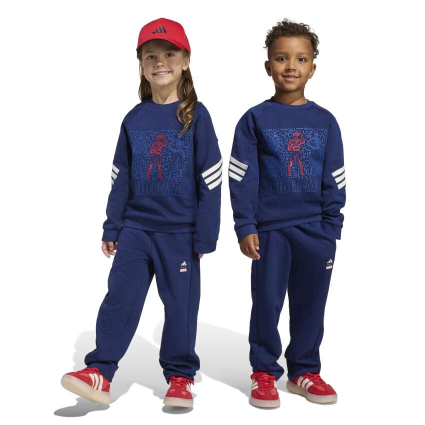 Adidas Marvel Spider-Man Jogger Mavi Çocuk Eşofman Takımı - 2