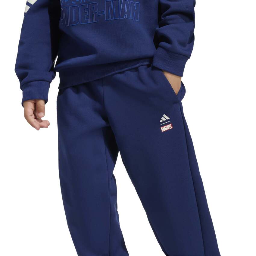 Adidas Marvel Spider-Man Jogger Mavi Çocuk Eşofman Takımı - 9