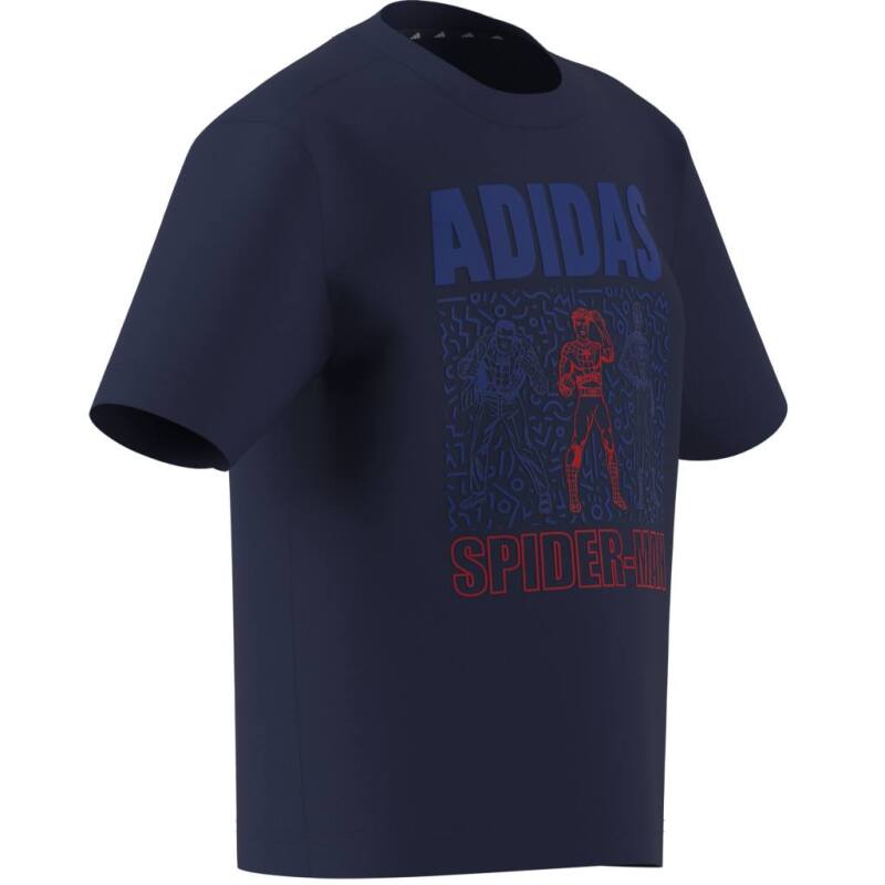 Adidas Marvel Spider-Man Lacivert Çocuk Tshirt - Adidas (1)
