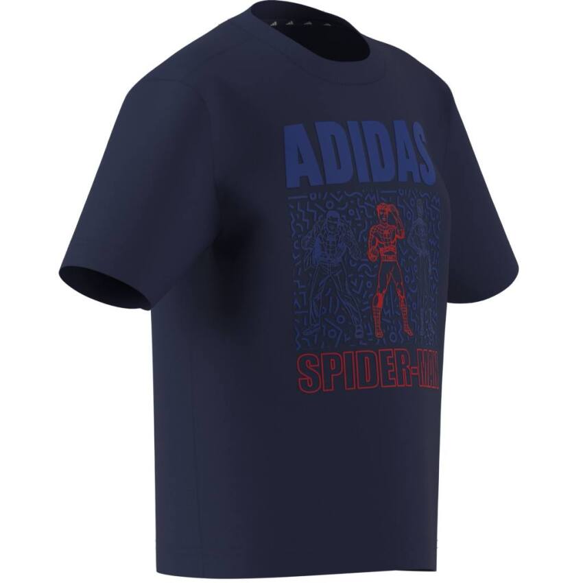 Adidas Marvel Spider-Man Lacivert Çocuk Tshirt - 2