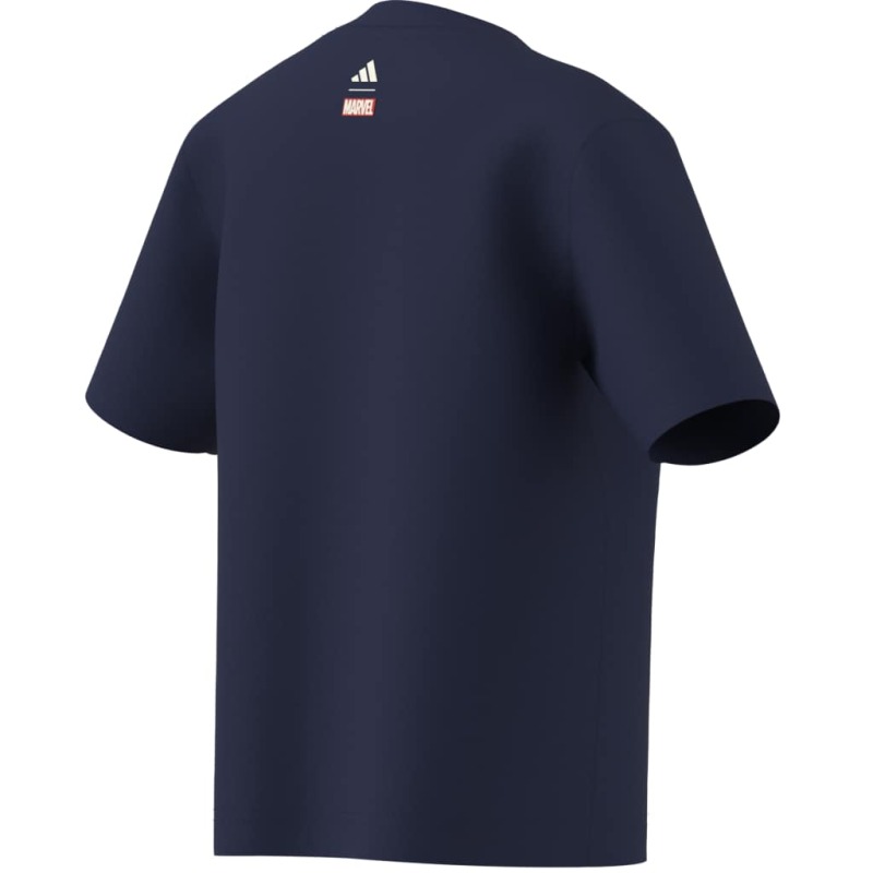 Adidas Marvel Spider-Man Lacivert Çocuk Tshirt - 4