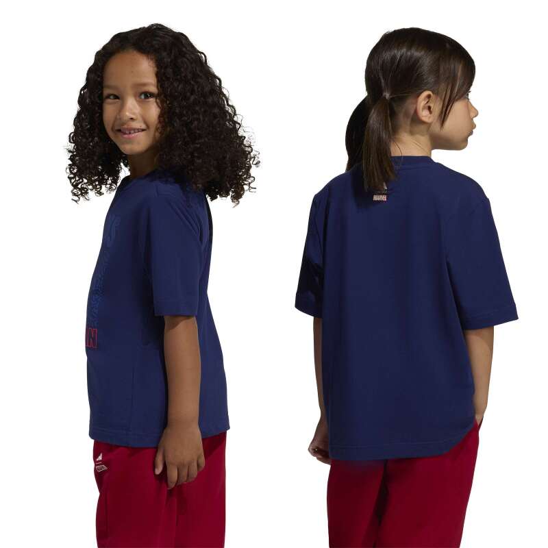 Adidas Marvel Spider-Man Lacivert Çocuk Tshirt - 14