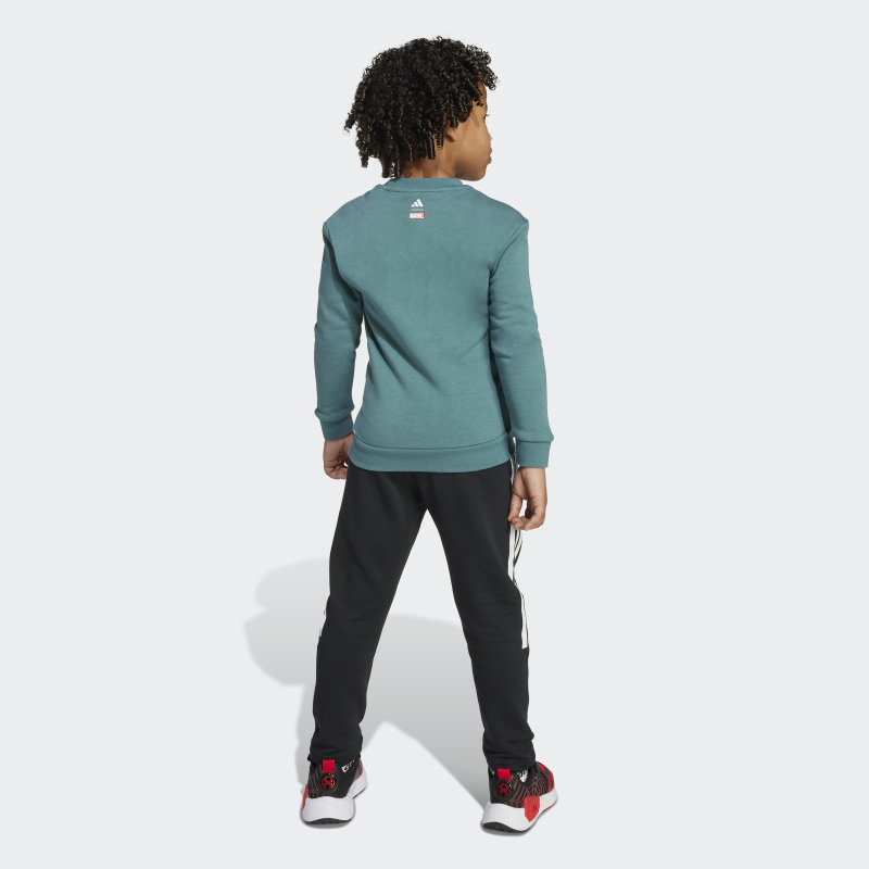 Adidas Marvel Spider Yeşil Çocuk Eşofman Takımı - 6