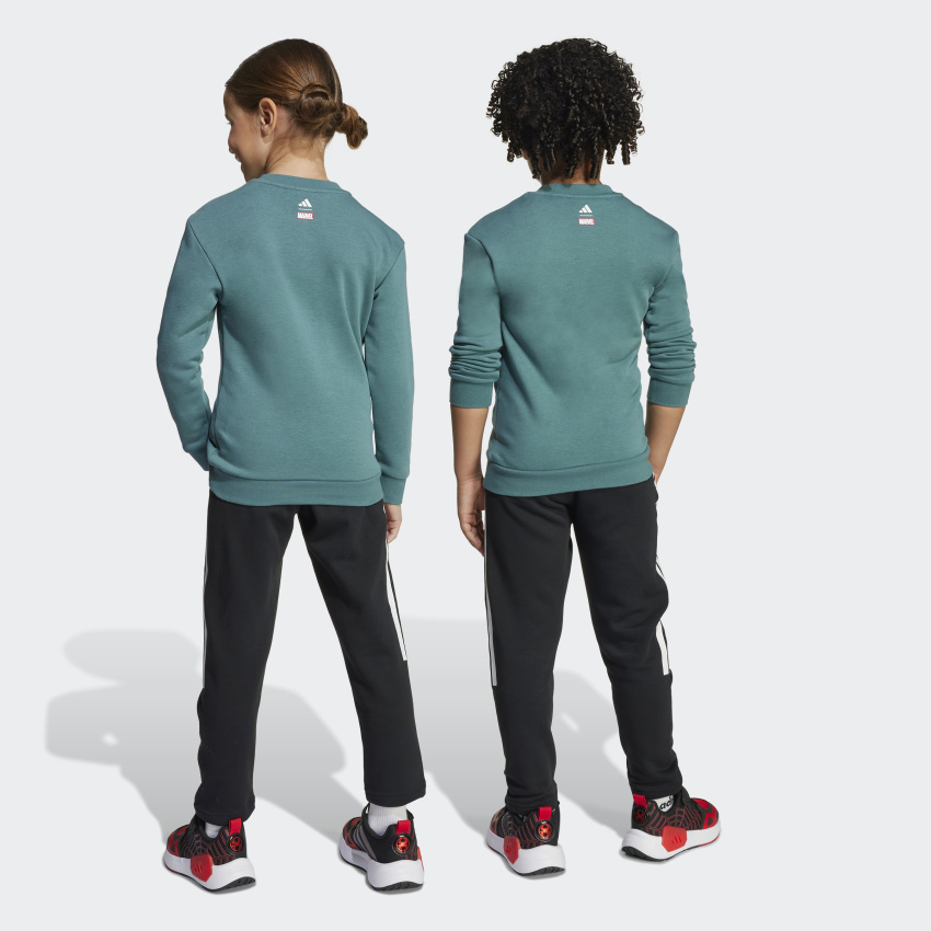 Adidas Marvel Spider Yeşil Çocuk Eşofman Takımı - 10