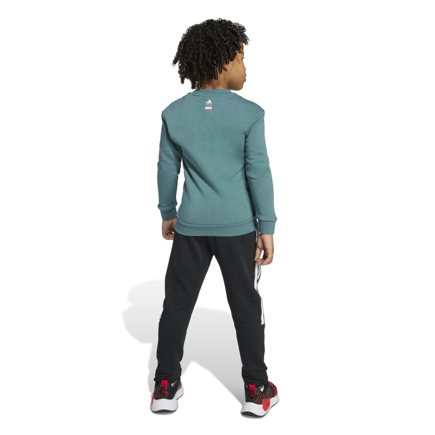 Adidas Marvel Spider Yeşil Çocuk Eşofman Takımı - 2