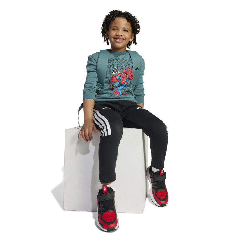Adidas Marvel Spider Yeşil Çocuk Eşofman Takımı - 3