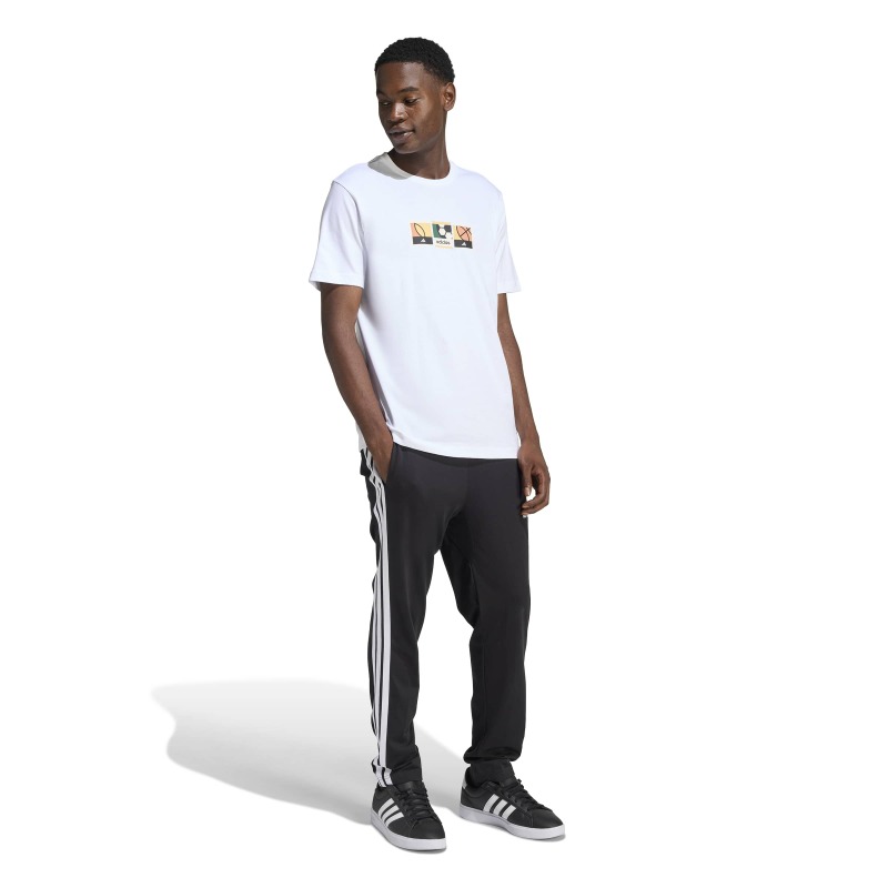 Adidas Memories Of Sport Stamps Graphic Beyaz Erkek Tshirt - 4