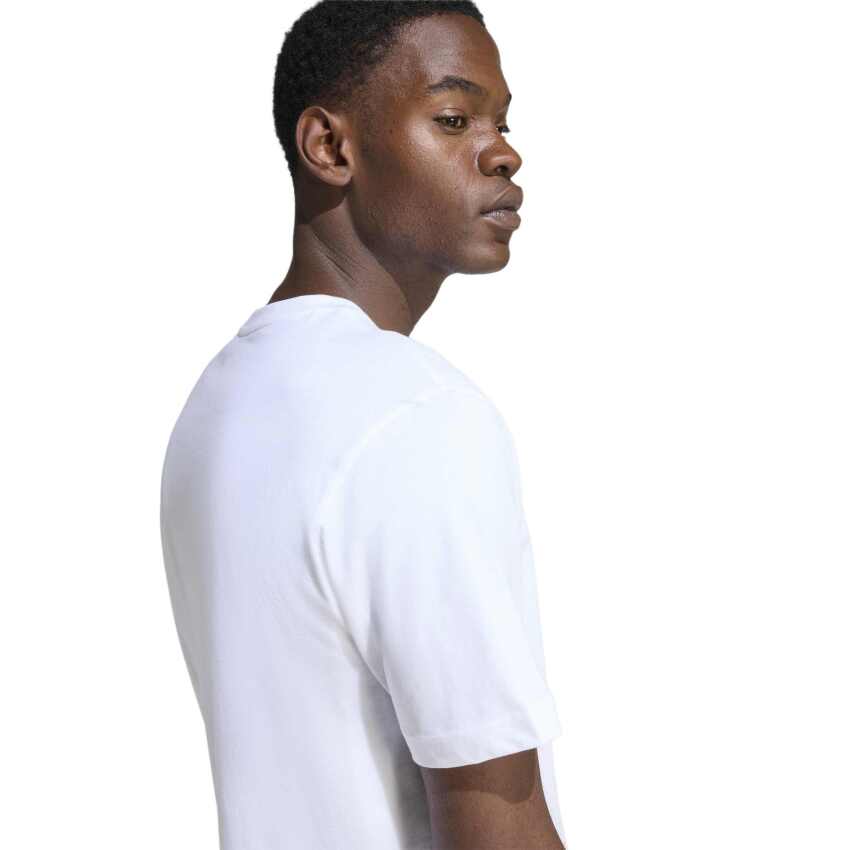 Adidas Memories Of Sport Stamps Graphic Beyaz Erkek Tshirt - 6